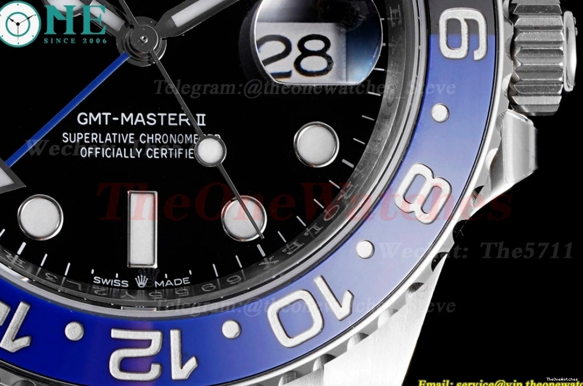 126710 904L VR3285 C+F Master V2 II SS GMT 40mm SS Batgirl Jub 0328